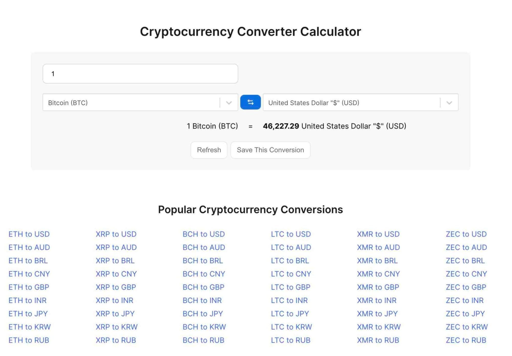 Crypto calculator. Profit Calculator for Trading